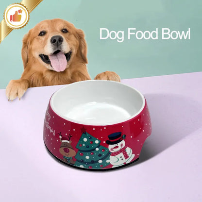 Christmas Dog Bowl