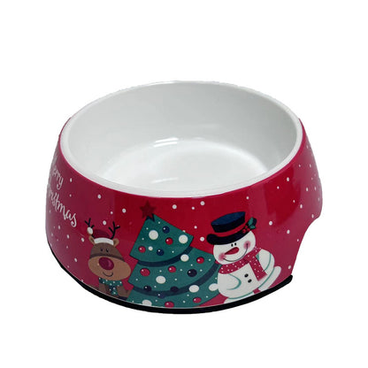 Christmas Dog Bowl